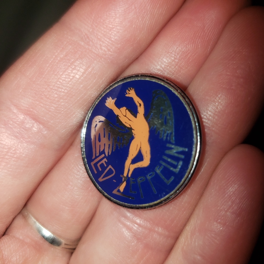 Led Zeppelin Vintage Pin - Picture 7 of 9